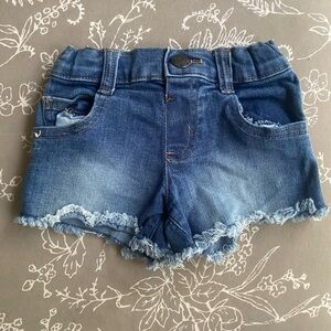 🟤 Garanimals Blue Frayed Hem Denim Shorts